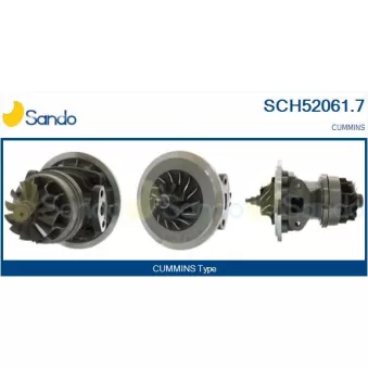 Groupe carter, turbocompresseur SANDO OEM 3536677