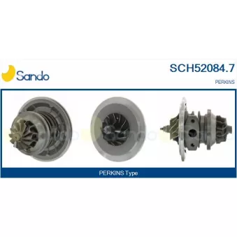 SANDO SCH52084.7 - Groupe carter, turbocompresseur