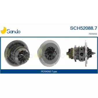 Groupe carter, turbocompresseur SANDO OEM 2674A373