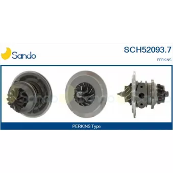 Groupe carter, turbocompresseur SANDO OEM 2674A093