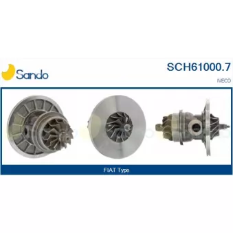 Groupe carter, turbocompresseur SANDO SCH61000.7