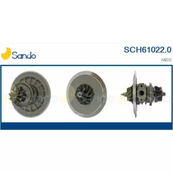 Groupe carter, turbocompresseur SANDO SCH61022.0