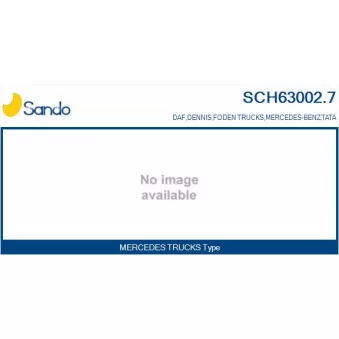 SANDO SCH63002.7 - Groupe carter, turbocompresseur