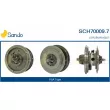 SANDO SCH70009.7 - Groupe carter, turbocompresseur