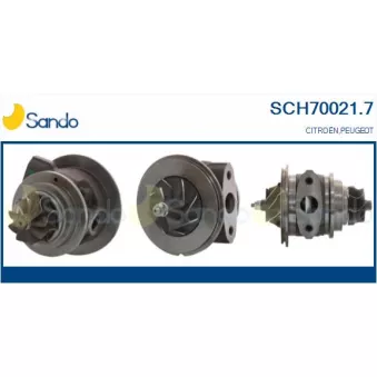 SANDO SCH70021.7 - Groupe carter, turbocompresseur