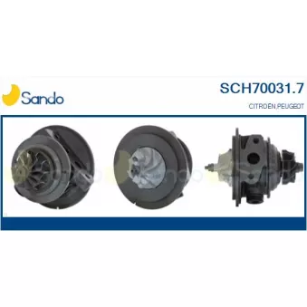 Groupe carter, turbocompresseur SANDO OEM 9810681380C