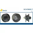 SANDO SCH70032.7 - Groupe carter, turbocompresseur