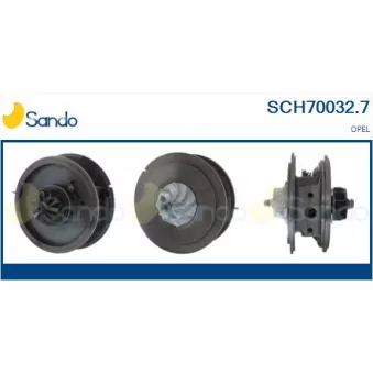 Groupe carter, turbocompresseur SANDO OEM 55495595