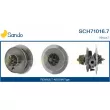 Groupe carter, turbocompresseur SANDO [SCH71016.7]