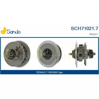 SANDO SCH71021.7 - Groupe carter, turbocompresseur