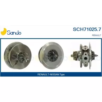 Groupe carter, turbocompresseur SANDO OEM 8201124252