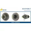 Groupe carter, turbocompresseur SANDO [SCH71035.7]