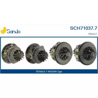 Groupe carter, turbocompresseur SANDO OEM 7701476049