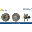 Groupe carter, turbocompresseur SANDO [SCH71038.7]