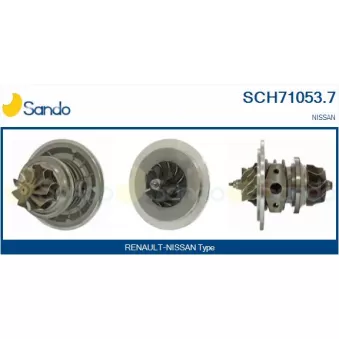 Groupe carter, turbocompresseur SANDO OEM 1441169T60