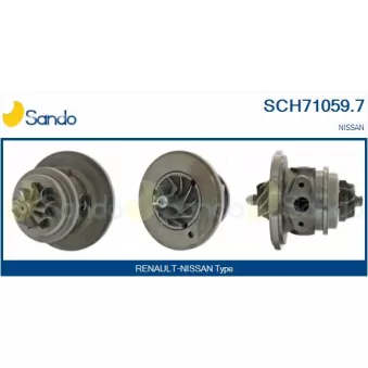 SANDO SCH71059.7 - Groupe carter, turbocompresseur