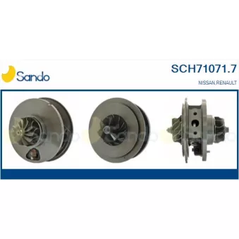 Groupe carter, turbocompresseur SANDO SCH71071.7