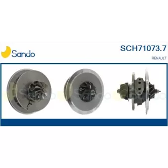 Groupe carter, turbocompresseur SANDO OEM 8972409266