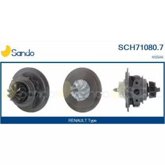 Groupe carter, turbocompresseur SANDO OEM 14411BV81A