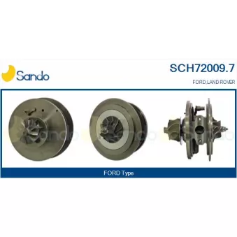 Groupe carter, turbocompresseur SANDO OEM 1456075
