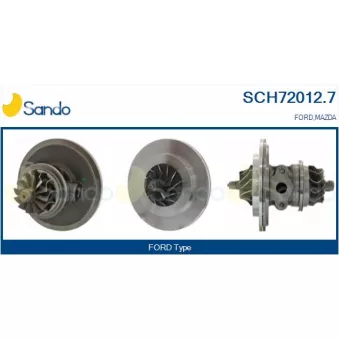 Groupe carter, turbocompresseur SANDO OEM 1355080