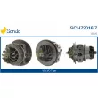 SANDO SCH72016.7 - Groupe carter, turbocompresseur
