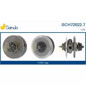SANDO SCH72022.7 - Groupe carter, turbocompresseur