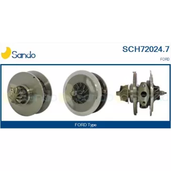 Groupe carter, turbocompresseur SANDO SCH72024.7