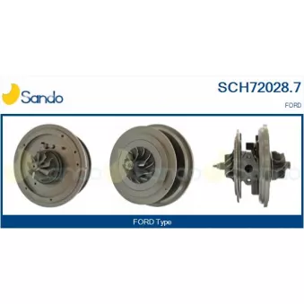 Groupe carter, turbocompresseur SANDO OEM 1521485