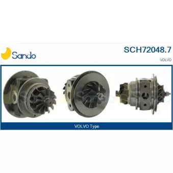 SANDO SCH72048.7 - Groupe carter, turbocompresseur