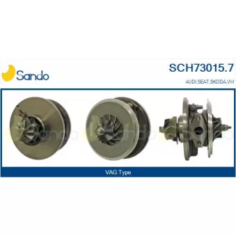Groupe carter, turbocompresseur SANDO OEM 038253016e