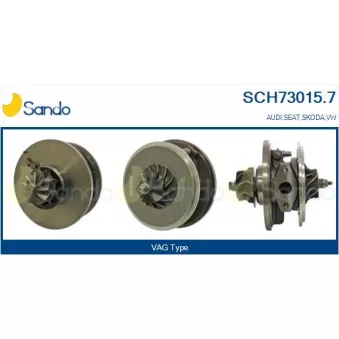 Groupe carter, turbocompresseur SANDO OEM 03G253016QX