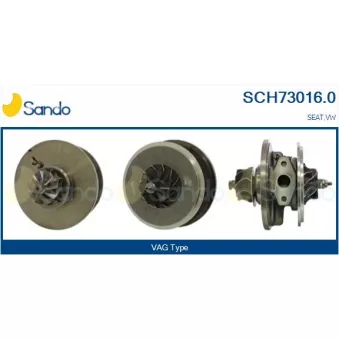 Groupe carter, turbocompresseur SANDO OEM 038253016gv