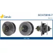 Groupe carter, turbocompresseur SANDO [SCH73016.7]
