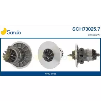 Groupe carter, turbocompresseur SANDO OEM 074145701C