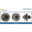 Groupe carter, turbocompresseur SANDO [SCH73027.7]