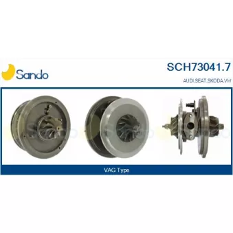 Groupe carter, turbocompresseur SANDO OEM 03G253014KV