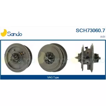 SANDO SCH73060.7 - Groupe carter, turbocompresseur