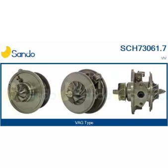 Groupe carter, turbocompresseur SANDO OEM 038253016HX