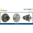 Groupe carter, turbocompresseur SANDO [SCH73080.7]