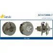 Groupe carter, turbocompresseur SANDO [SCH73089.7]