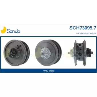 SANDO SCH73095.7 - Groupe carter, turbocompresseur
