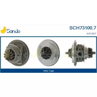 Groupe carter, turbocompresseur SANDO OEM 6J145701JX