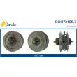 SANDO SCH73105.7 - Groupe carter, turbocompresseur