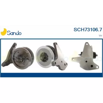 Groupe carter, turbocompresseur SANDO OEM 070145701Q