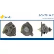 Groupe carter, turbocompresseur SANDO [SCH73114.7]
