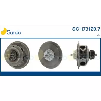 Groupe carter, turbocompresseur SANDO SCH73120.7