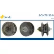 SANDO SCH73123.0 - Groupe carter, turbocompresseur