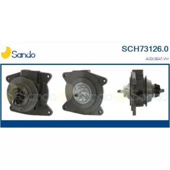 Groupe carter, turbocompresseur SANDO OEM 04C145702C