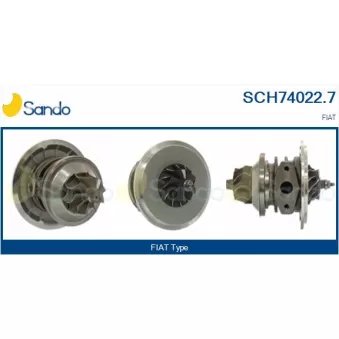 SANDO SCH74022.7 - Groupe carter, turbocompresseur